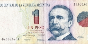1 peso Banknote