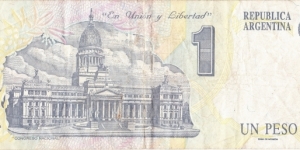 Banknote from Argentina