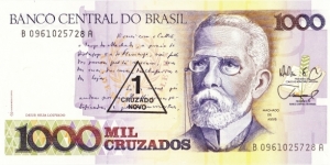 1 cruzado novo Banknote