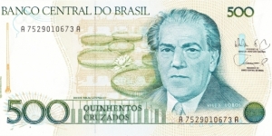 500 cruzados Banknote