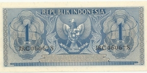 Banknote from Indonesia