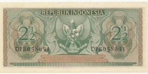 Banknote from Indonesia