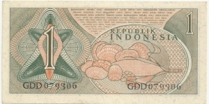 Banknote from Indonesia