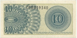 Banknote from Indonesia