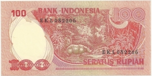 Banknote from Indonesia