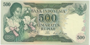 IndonesiaBN 500 Rupiah 1977 Banknote