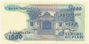 Banknote from Indonesia