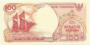 IndonesiaBN 100 Rupiah 1992 Banknote