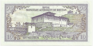 Banknote from Bhutan