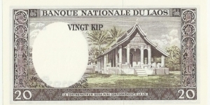 Banknote from Laos