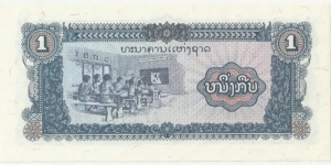 Banknote from Laos