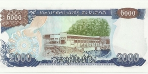 Banknote from Laos