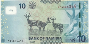 Banknote from Namibia