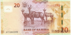 Banknote from Namibia