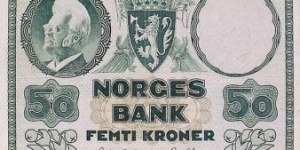 50 Kroner Banknote