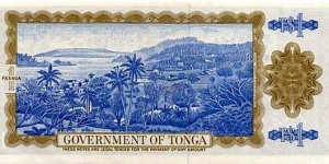 Banknote from Tonga