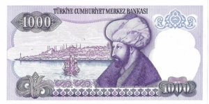 Banknote from Turkey