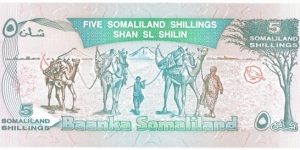 Banknote from Somalia