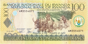 100 francs Banknote