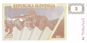 Banknote from Slovenia