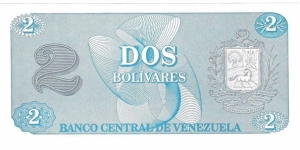 Banknote from Venezuela