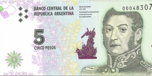 5 Pesos Banknote