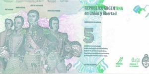 Banknote from Argentina