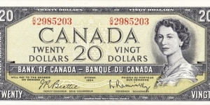 20 dollars Banknote