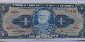 1 Cruzeiro Banknote