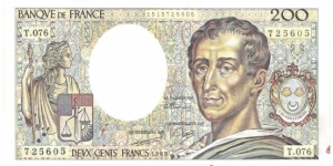 200 Francs Banknote