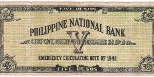 Banknote from Philippines