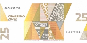 Banknote from Aruba