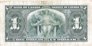 Banknote from Canada