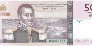 50 Gourdes Banknote