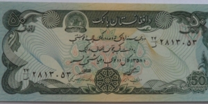 50 Afghanis
Variant 1 Banknote