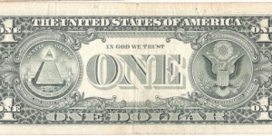 Banknote from USA