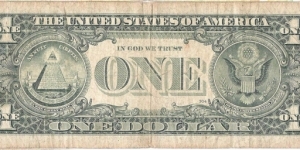 Banknote from USA