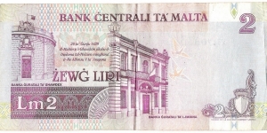 Banknote from Malta