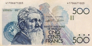 500 Francs Banknote