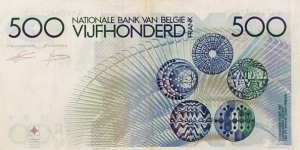 Banknote from Belgium