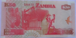 Banknote from Zambia