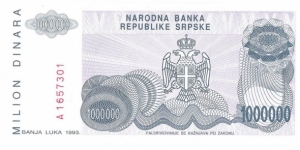 Banknote from Bosnia