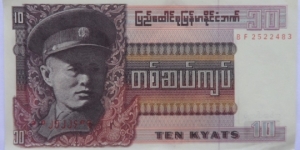 10 Kyats Banknote