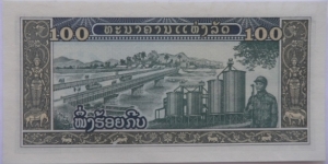 Banknote from Laos