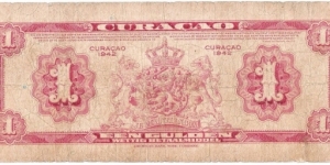 Banknote from Curacao