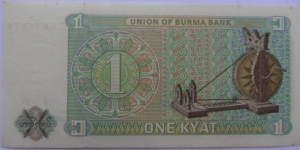 Banknote from Myanmar