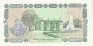 Banknote from Uzbekistan