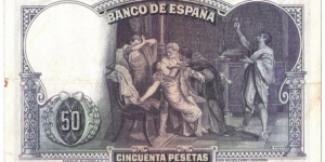 Banknote from Spain