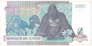 Banknote from Congo