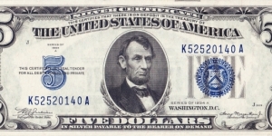 5 dollars Banknote
